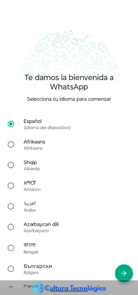 Configurar WhatsApp